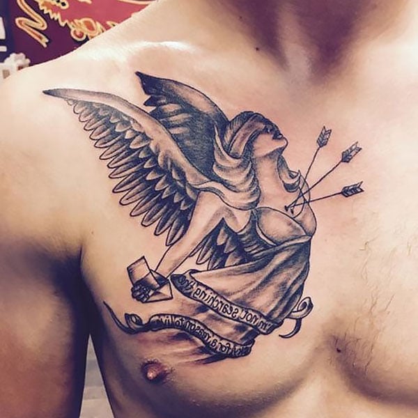 1001 Ideen Fur Ein Engel Tattoo Und Infos Uber Die Popularsten Designs Tattoos Engel Tattoo A In 2020 Wing Tattoo Designs Angel Tattoo Designs Best Sleeve Tattoos