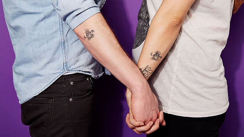86 Matching Tattoos For Couples Siblings Friends And All The Special  People In Your Life  Bored Panda