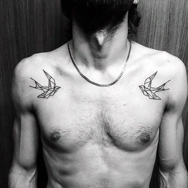 7 Meaningful Simple Chest Tattoos For Guys  Just iND