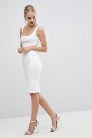 white dress outfit for graduation