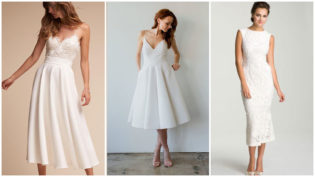 15 Types of Tea Length Dresses for Brides