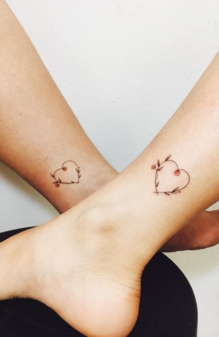Heart In The Sky Temporary Tattoo Set of 3  Small Tattoos