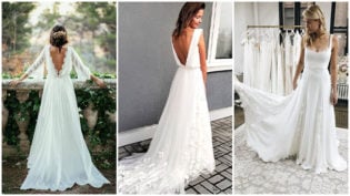 9 Types of Simple Wedding Dresses for Brides