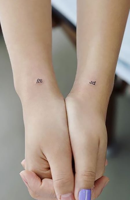 BFF Tattoo Ideas for You and Your Bestie  tattooglee  Bff tattoos Friendship  tattoos Small bff tattoos