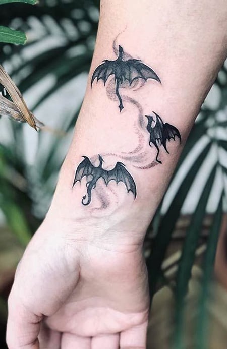 80 dragon tattoo ideas inspired by everything from folklore tales to Game  of Thrones