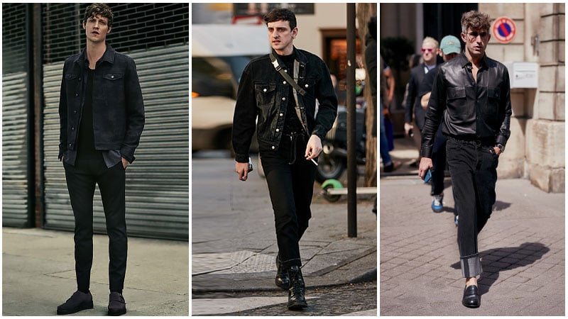 Most Stylish All Black Outfits for Men 
