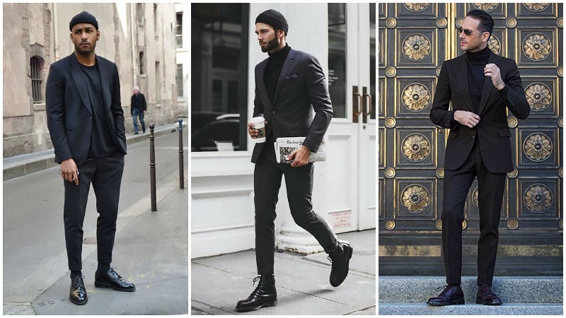 The Most Stylish All Black Outfits for Men in 2023 - The Trend Spotter
