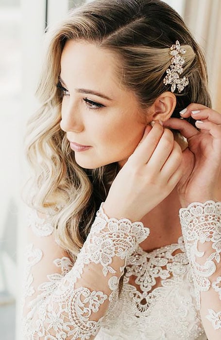 12 Side-Swept Hairstyles For The Stylish Bride