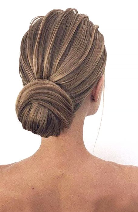 Modern French twist in 2024 | Bridesmaid hair makeup, Wedding hair up,  Classy updo hairstyles