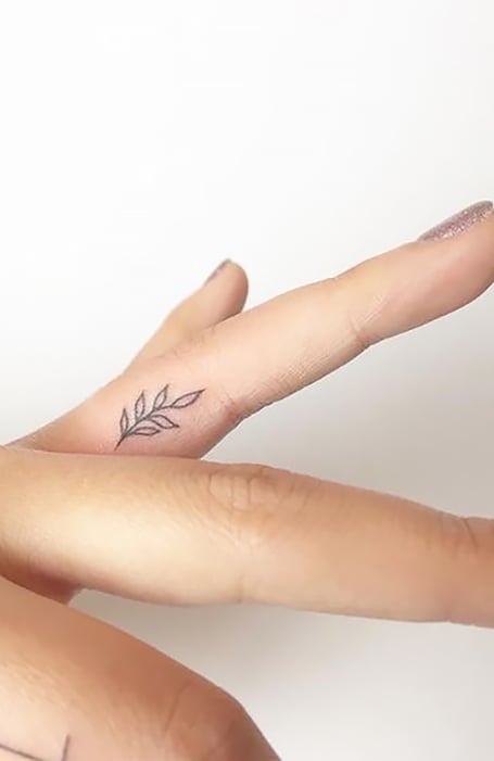 A Beautiful Flower Tattoo With Simple And Elegant Design  Tattoo Ink Master