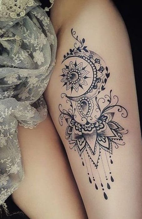 50+ attractive leg and thigh tattoo ideas for women in 2022 - Briefly.co.za