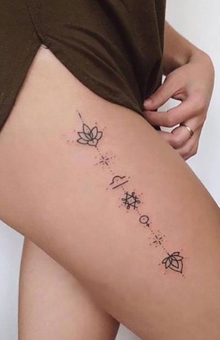 Instagram post by Chiktattoo  Steve  Aug 12 2019 at 931pm UTC  Hip  thigh tattoos Beautiful flower tattoos Sexy tattoos for women