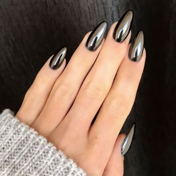20 Best Chrome Nail Art to Inspire You | Nail art, Chrome nail art, Chrome  nails