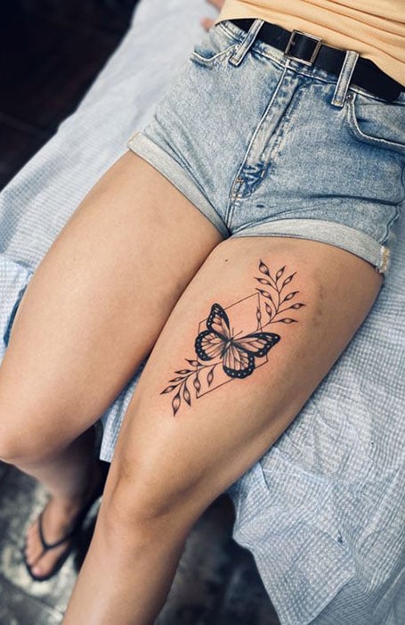 60 Sexy Thigh Tattoos For Women that are Trendy in 2022