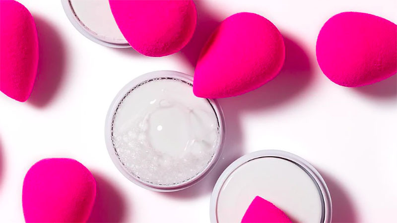 how to clean makeup sponges at home