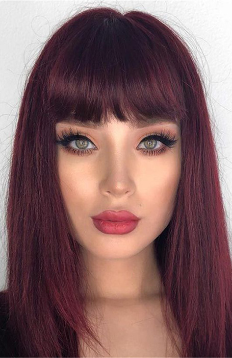 Sexy Dark Red Hair Ideas For 21 The Trend Spotter