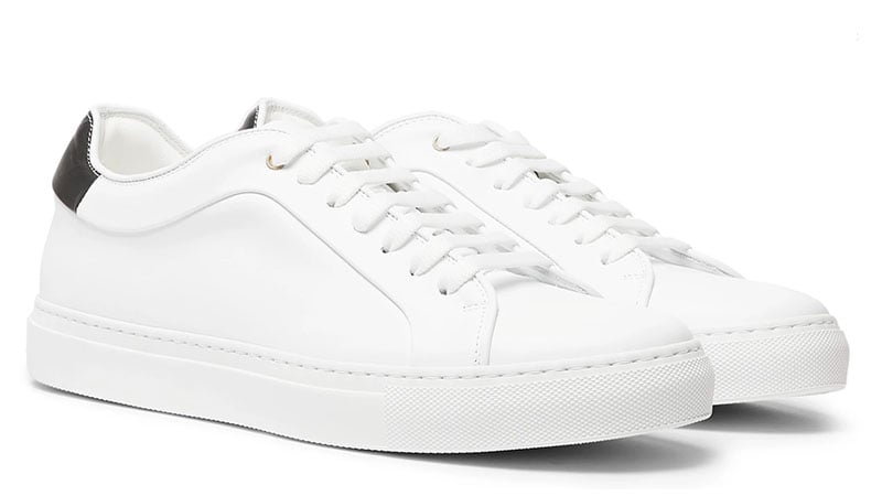 trendy white sneakers men