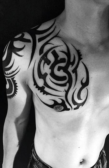 Tribal Shoulder Tattoos  30 Oustanding Collections  Design Press