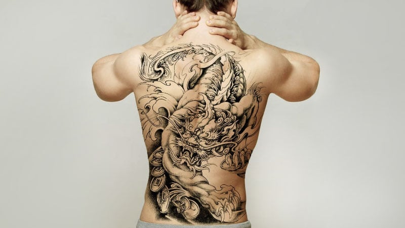 50 Upper Back Tattoos For Men  Masculine Ink Design Ideas  Back tattoos  for guys Upper back tattoos Cool back tattoos