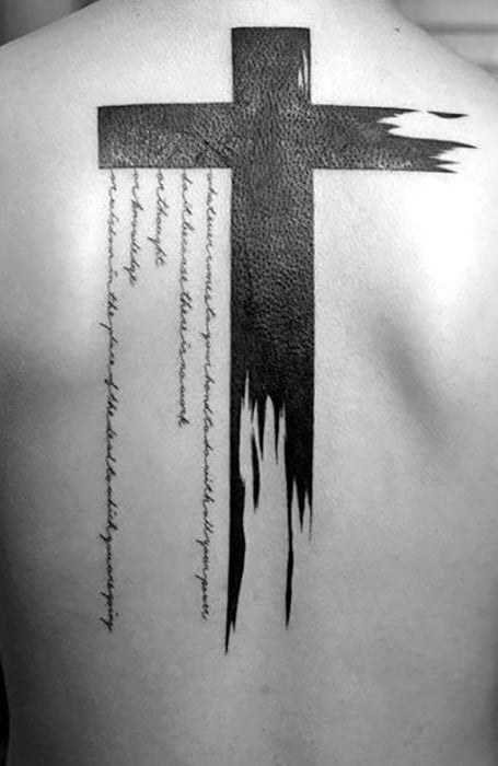 Second Life Marketplace - Celtic Cross Back Tattoo by Stefan Scharfspitz