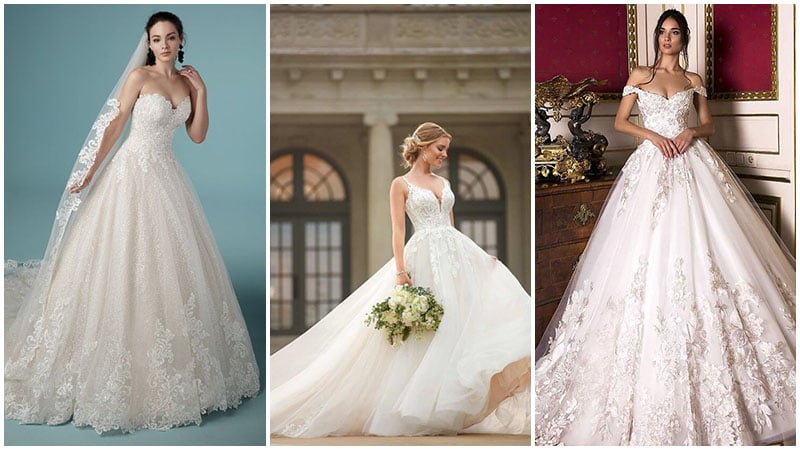 Ball Gown Wedding Dresses for Brides 