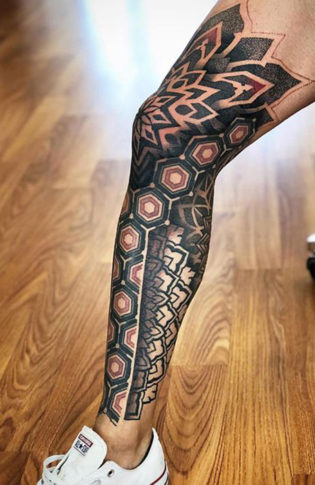 25 Epic Leg Tattoos for Men in 2024 - The Trend Spotter