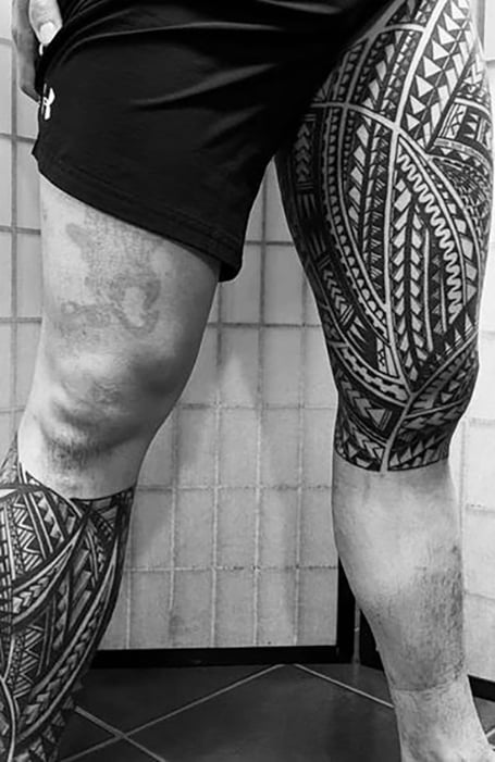 SeventySix Design — Leg Tattoo Ring