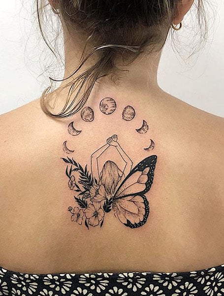 Details 78 butterfly tattoos for womens back best  thtantai2