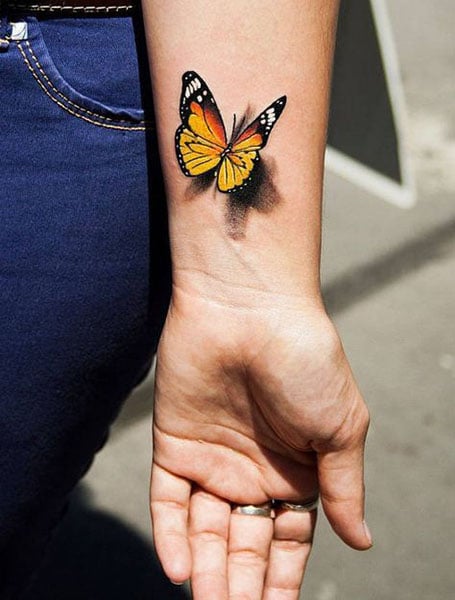 We love doing realistic butterfly  Tattoos Done by  jacobthompsontattoos bu  Tattoo designs for women Butterfly tattoo  designs Butterfly tattoos for women