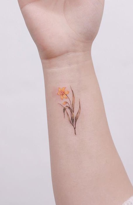 50 Simple  Elegant Tattoo Ideas For Women  Ankle tattoos for women Flower  tattoo on ankle Elegant tattoos