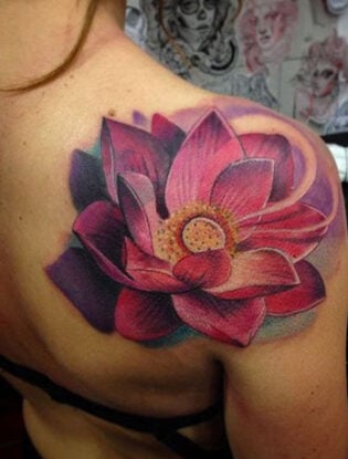 70 Beautiful Lotus Flower Tattoos & Meaning - The Trend Spotter