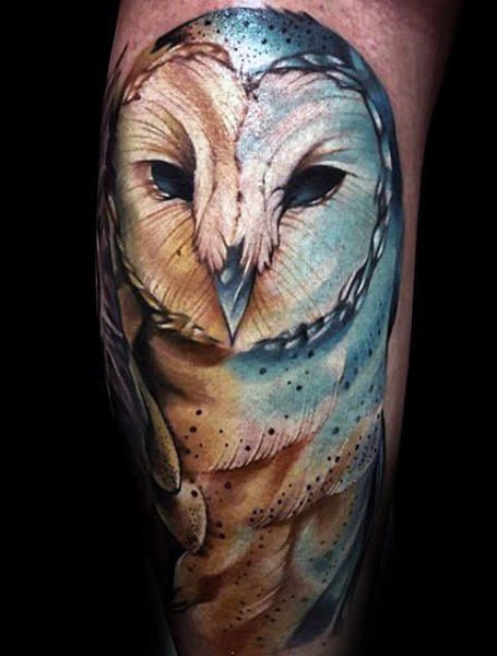 Owl From Labyrinth  Cheyenne Mountain Tattoo