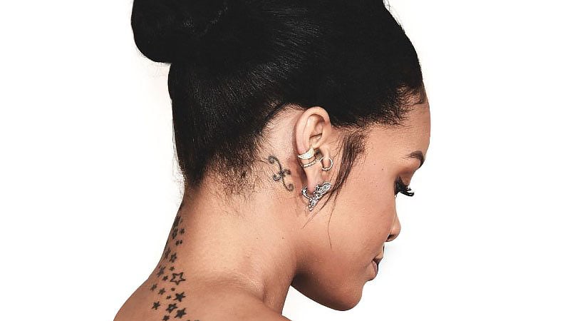 Music note tattoo  Small music tattoos Music tattoo designs Behind ear  tattoos