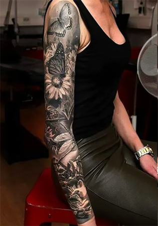 80 Coolest Sleeve Tattoos for Women in 2024 - The Trend Spotter