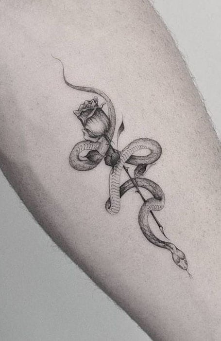 Powerful Snake Tattoo Ideas For Women  Tikli