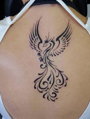 40 Feminine Phoenix Tattoo Ideas for Women & Meaning