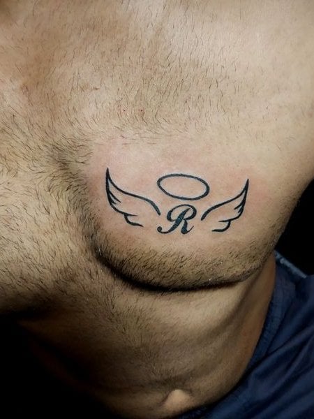 Simple Angel Wings Tattoo Designs  ClipArt Best