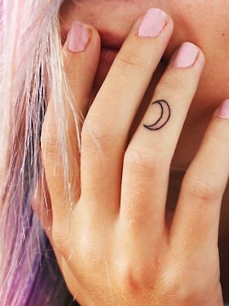 Small Moon Phases Temporary Tattoo - Set of 3 – Tatteco