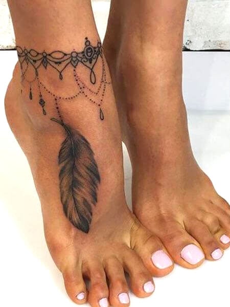 Ankle Tattoos - Graceful Tattoos, Subtle Statements | Tattoo Placement  Ideas — IRONBUZZ TATTOOS