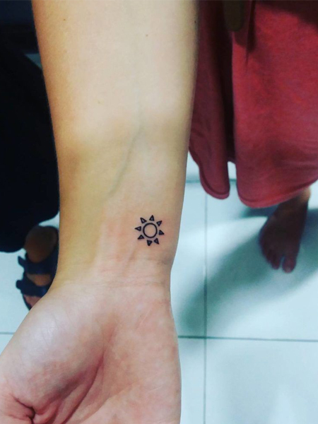 rapunzel sun tattoo | Tangled tattoo, Sun tattoos, Sun tattoo