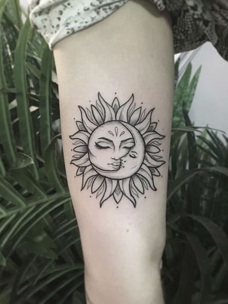 Radiant Sun Tattoos For Women In 22 The Trend Spotter