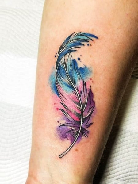 30 Vibrant Watercolor Tattoo Designs and Ideas (2024) - The Trend Spotter