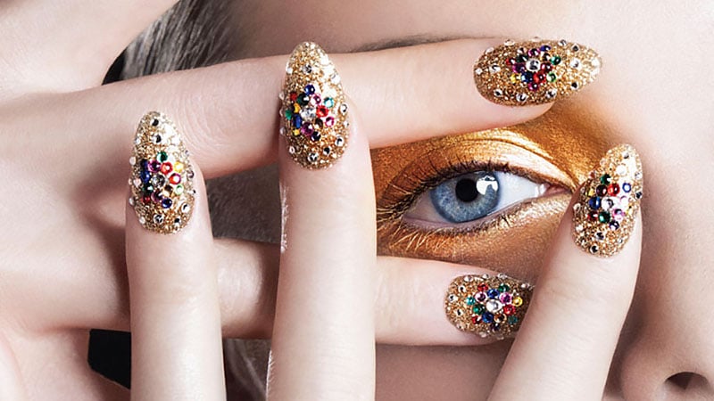 25 Coolest Glitter Manicure Ideas From Pinterest - Styleoholic