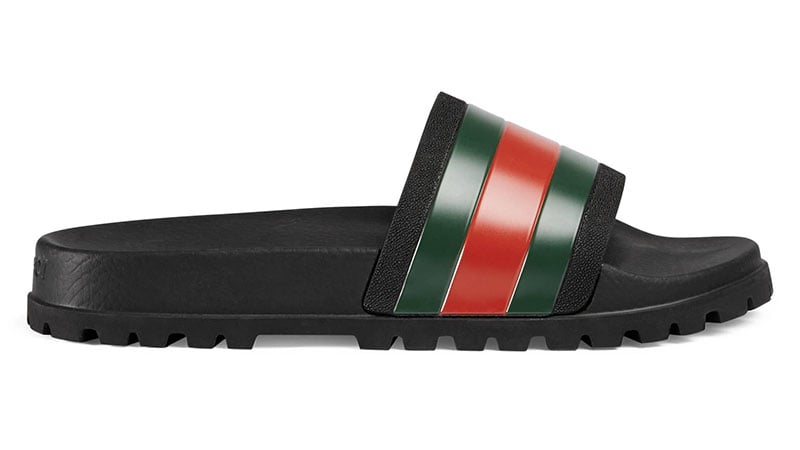 thick gucci slides