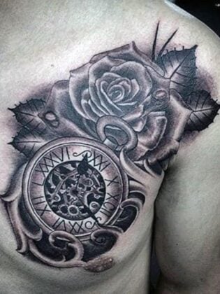 Best Clock Tattoos For Men Meaning The Trend Spotter