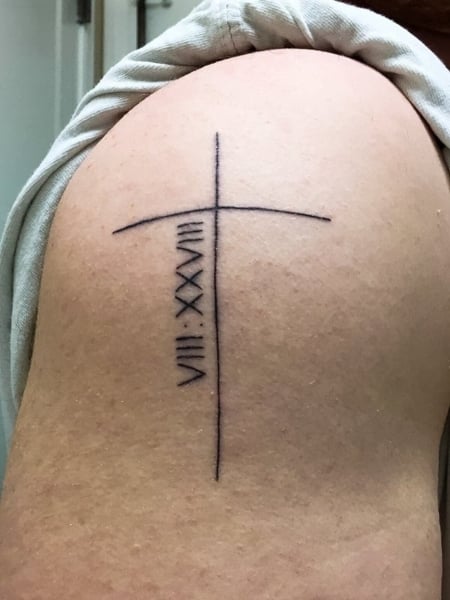 CRU Tattoo   Roman numerals have been always considered as a sign of how  you care for your loved ones  Would you get an important date tattooed  on your body 