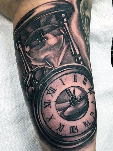 timeless tattoo sleeve outline