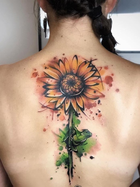 Stylish sketch watercolor tattoos by Renata Henriques  iNKPPL