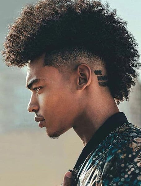 haircuts for black men mohawk