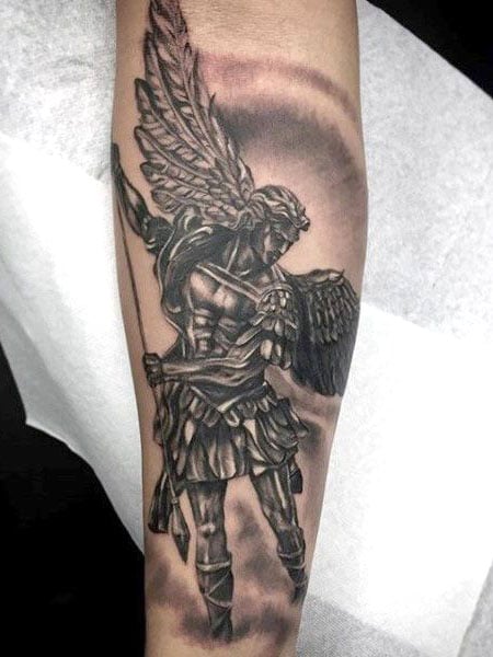 26 Gabriel tattoo ideas  gabriel archangels saint gabriel